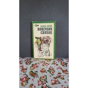 Vintage Robinson Crusoe by Daniel Defoe - Signet Classic
